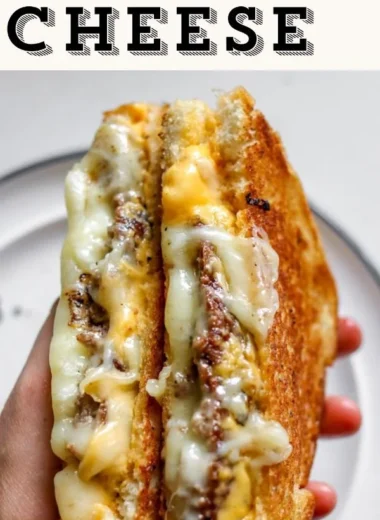 Delicious Smashburger grilled cheese sandwich with special sauce