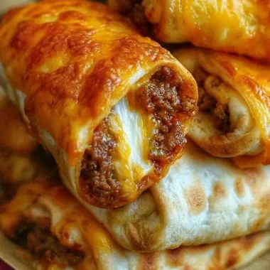 Delicious cheesy taco sticks served on a plate with dipping sauce