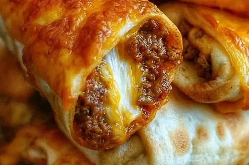 Delicious cheesy taco sticks served on a plate with dipping sauce