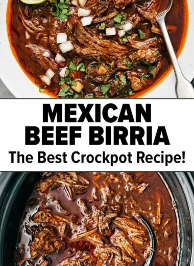 Delicious Mexican Beef Birria served in a traditional bowl with fresh herbs.