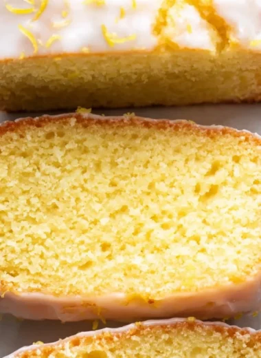 Starbucks Copycat Lemon Loaf - moist and zesty homemade recipe