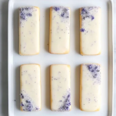 Violet Lemonade Tea Cake Cookies - a delightful blend of lemonade and cake flavors.