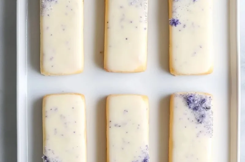 Violet Lemonade Tea Cake Cookies - a delightful blend of lemonade and cake flavors.
