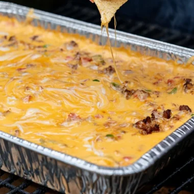 Three delicious variations of smoked queso dip recipes